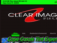 Tablet Screenshot of clearimagetint.com